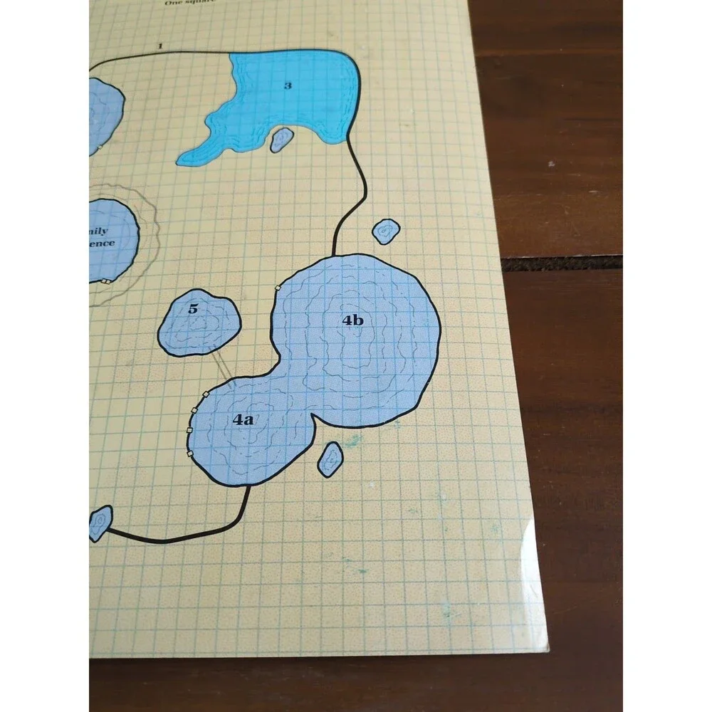 TSR 1992 House Millithor Dwelling Dwelling Battle Maze Sheet